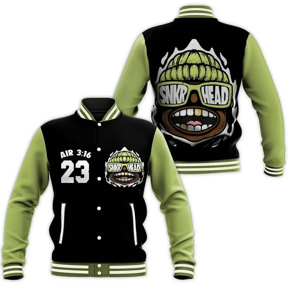 AJ 11 Inner Beast 11s Varsity Jacket, Sneakerhead Big Face, , Sport Varsity Jacket, Baseball Football Style Jacket, Trendy Street Look
