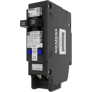 Siemens QP Q2020AFCN 20A Single-Pole 120/240V Circuit Breaker