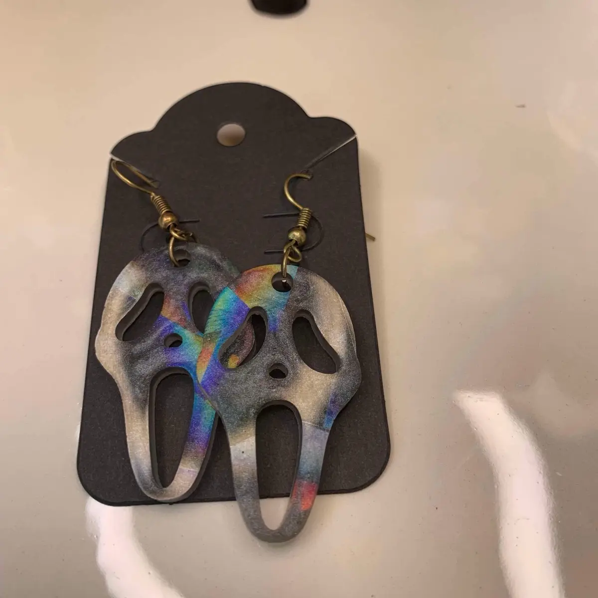 Ghostface Earrings - Fashion Accessory for Women