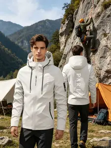 Men's Lightweight Jacket, Print Pattern, Multi-Color Sporty, Ideal for Hiking, Camping, Daily Commute, Breathable, Durable, Comfortable