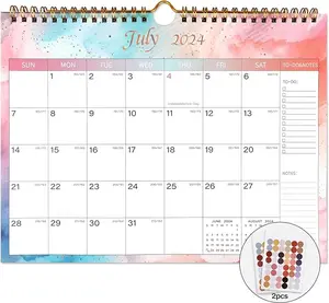 2024-2025 Calendar - Includes July 2024 to December 2025-18 Monthly Wall Calendar