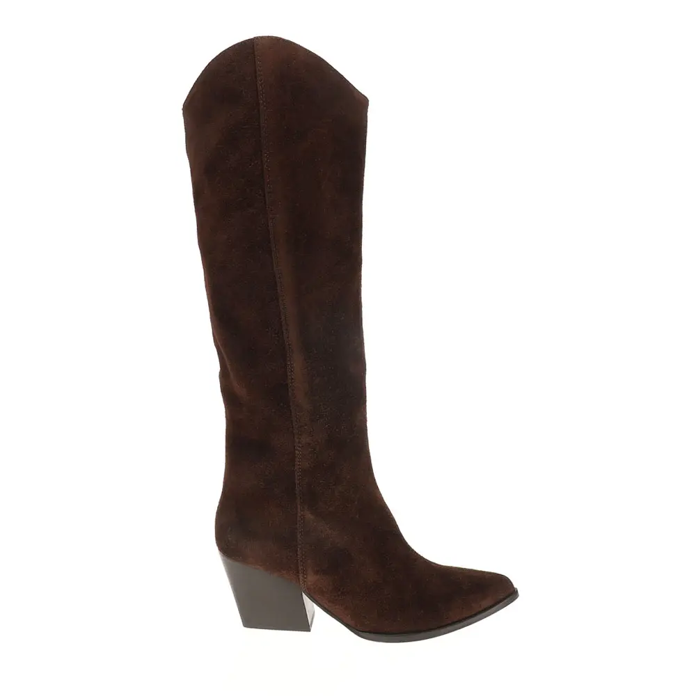 Seychelles Womens Begging You Tall Casual Boots Knee High Mid Heel 2-3" - Brown