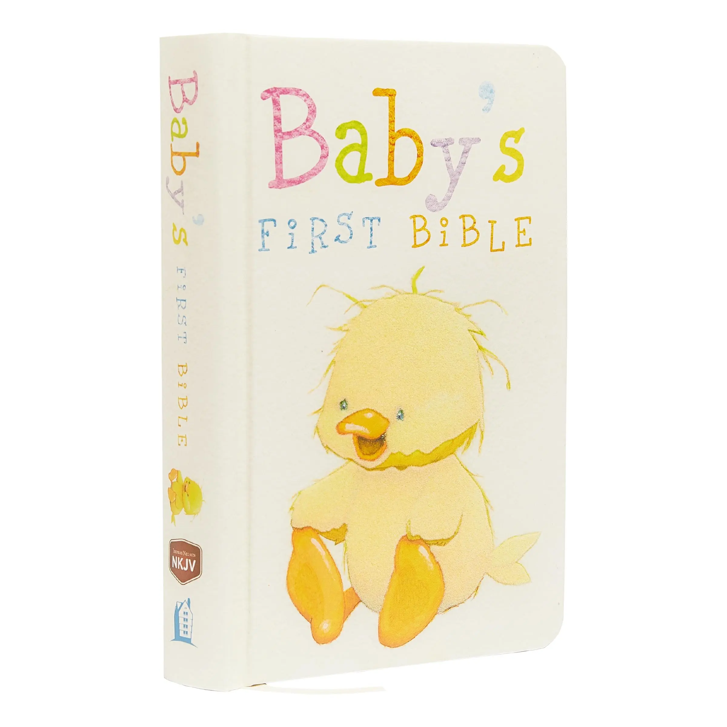 NKJV, Baby's First Bible, Hardcover, White: Holy Bible, New King James Version by Thomas Nelson [Hardback Book]