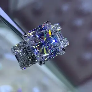 【266】Jorrio Radiant Cut Engagement Ring for Women, Perfect for Promise, Wedding, or Anniversary Gift Maximalist Jewelry