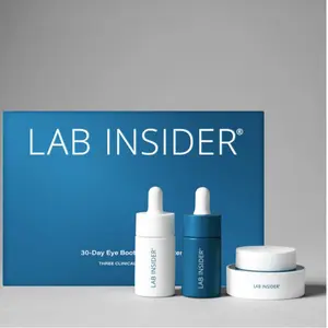 SKINN Cosmetics 30-Day Eye Boot Camp Evening Comfort - Hydrating Serum & Cream Set for Dark Circles, Puffiness, Fine Lines & Wrinkles