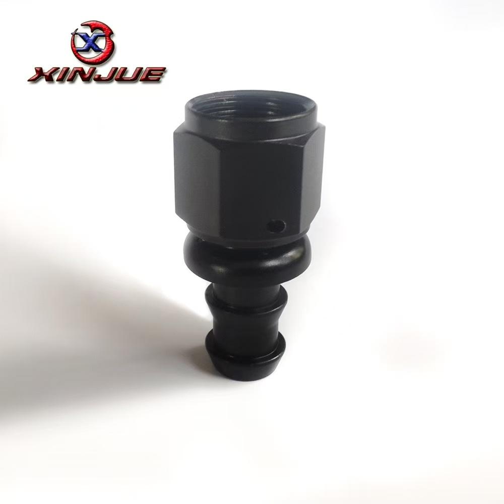 Car oil cooling hose connector, inverted oil hose connector 45-degree  AN tower connector
