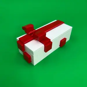 Lipstick Box Building Blocks Toy, Removable Jewelry Box, Small Particle Children's Assembly and Stacking Building Blocks, Birthday Gift Box