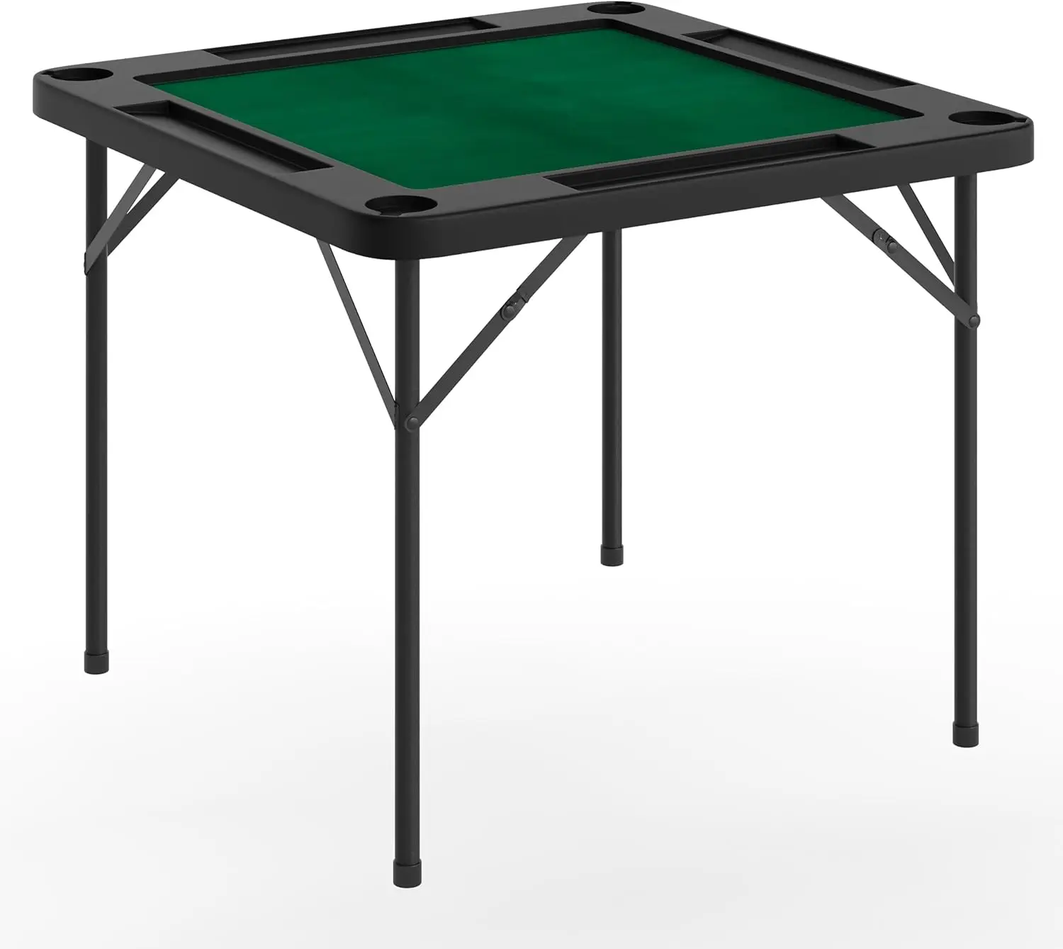 Flash Furniture 34.5" Black Folding Card Game Table