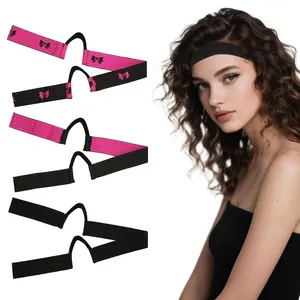 Women Hairband Lace Front Ear Cut Design Elastic Non-Slip C Shape Curve Fit, Suitable for Women Daily Use & Stylish Look, Hair Bows Headbands, Headband Head Wrap