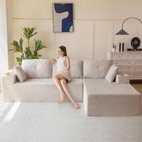 Grayish Beige-Right Facing Chaise