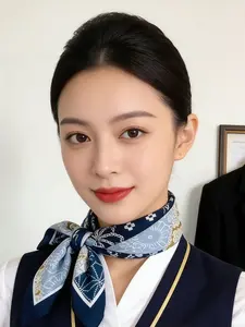 1pcs 70x70 Summer Breathable Scarf, Lightweight Headband Sun Protection, Butterfly Knot Waist Belt, Fashion Versatile Accessory