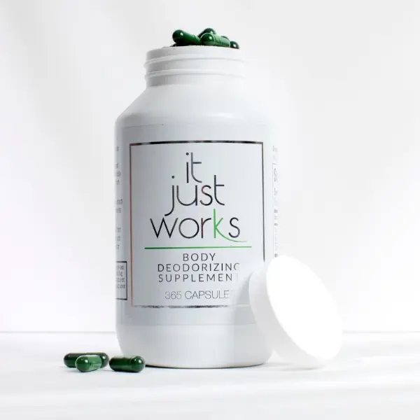 365 Natural Internal Deodorant by It Just Works - One Year Supply - Liquid Chlorophyll Drops for Odor Control & Full Body Freshness | Plant-Based Daily Detox Support | Gut Health & Hygiene Care Supplement