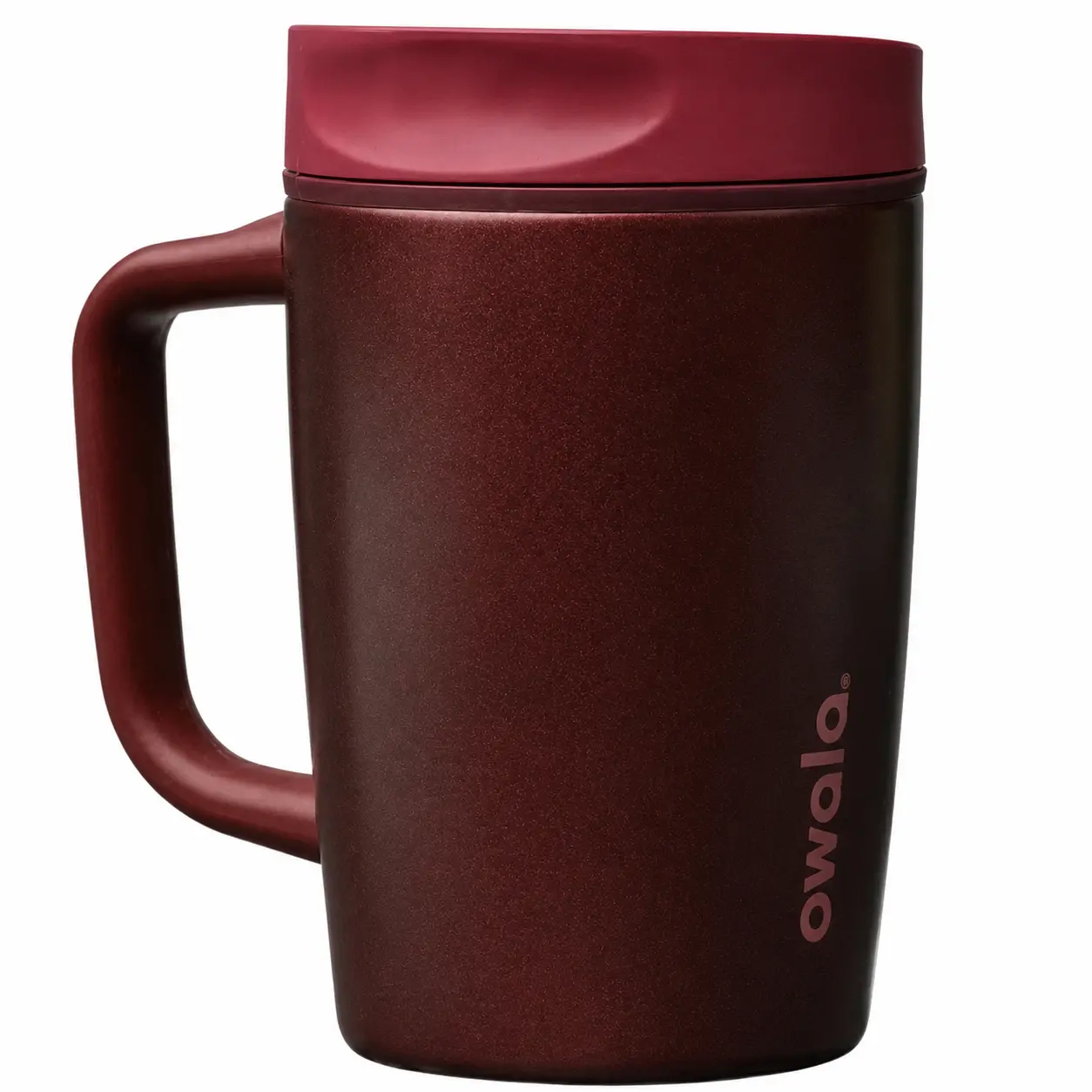 Travel Mug, Insulated Travel Mug, Stainless Steel Mug, Leakproof Travel Mug, Coffee Mug, Tumbler with Handle, Hot & Cold Drink Cup, Commuter Mug