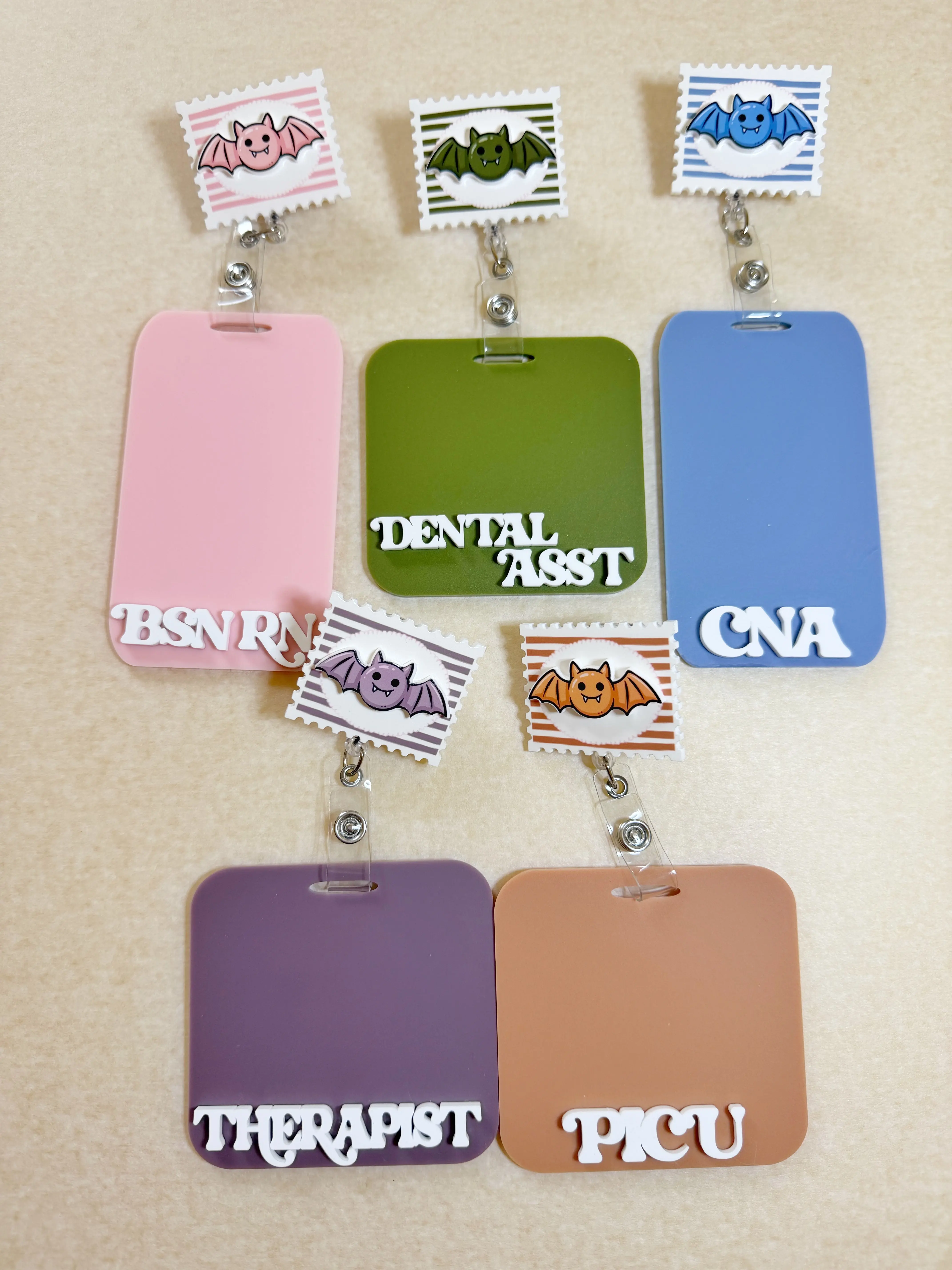 Bat badge set