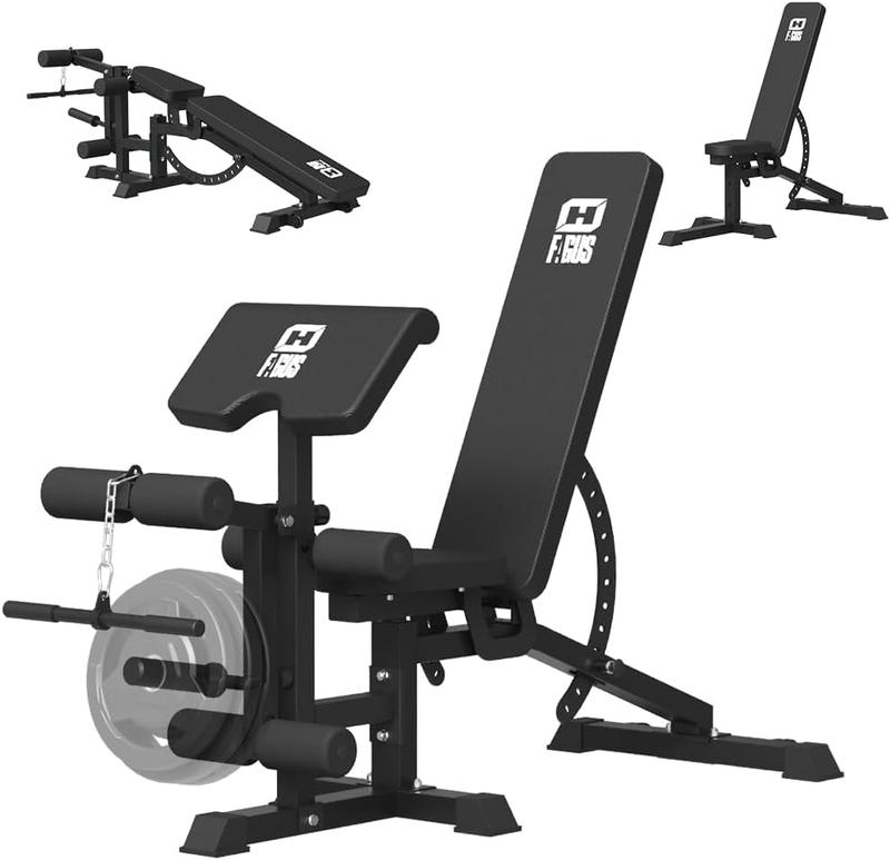 All-in-One Smith Machine Power Cage with Dual Cable Crossover, LAT Pulldown & Weight Stack System,Multifunctional Home Gym Machine with LAT Pulldown Adjustable Workout Equipment