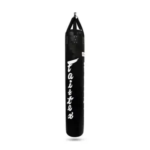 Fairtex HB6 6 Ft. Banana Bag Punching Bag for Muay Thai, Boxing, Kickboxing, MMA (Unfilled)- 14.17" W x 70.87" H