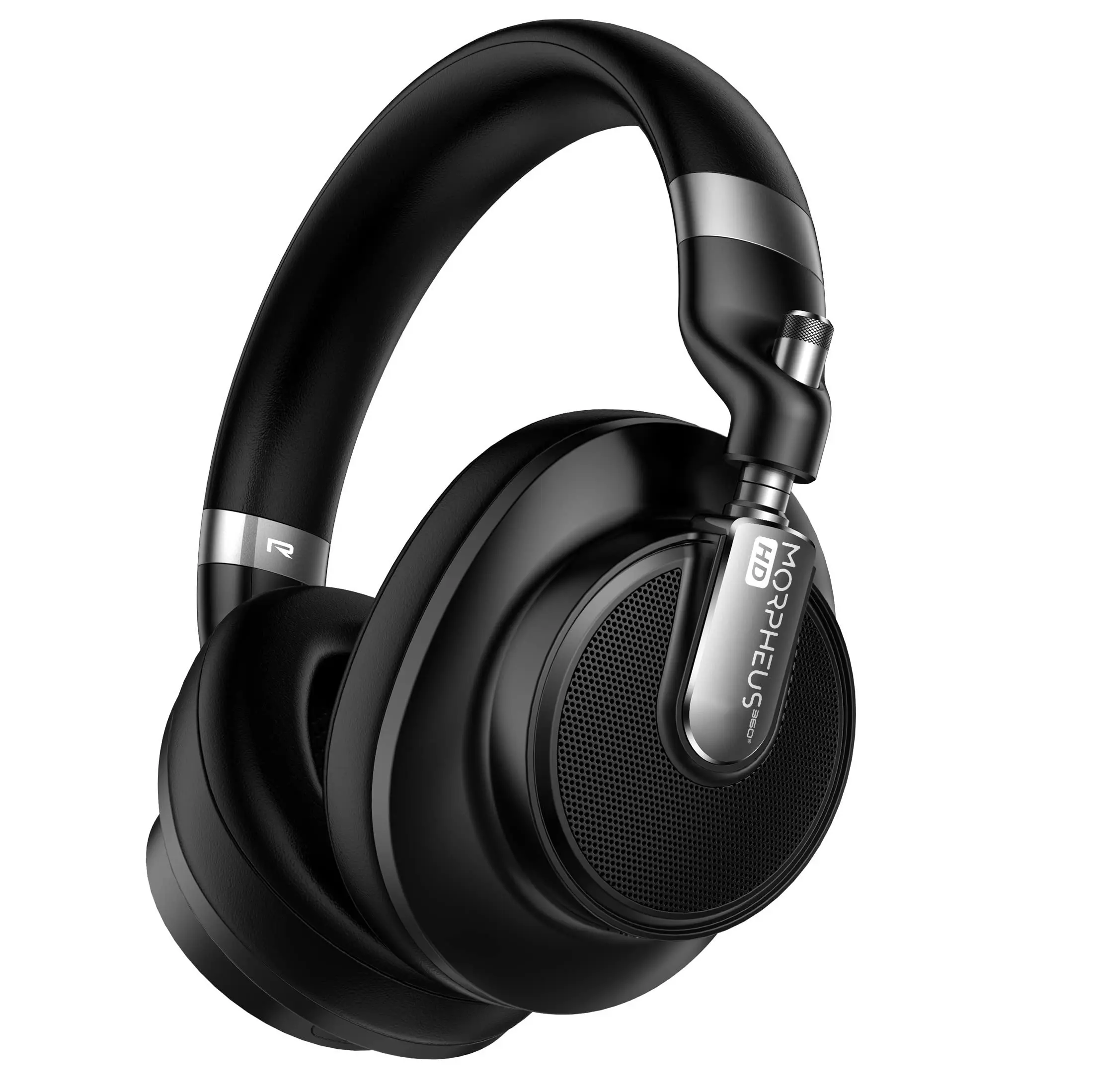 Morpheus 360 Verve HD Hybrid ANC Wireless Noise Cancelling Audio Headphones, Black, Electronic