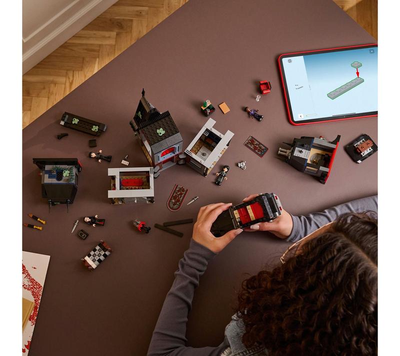 LEGO Wednesday Morticia's Cottage Halloween Gift, Model Buildi