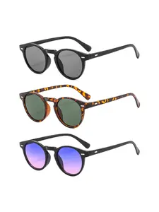 Fashionable Frameless Sunglasses, Square Lens Design, UV Protection, Unisex Outdoor Eyewear for Hiking, Cycling, Driving, Running