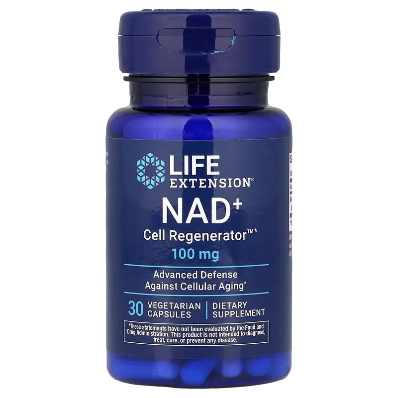 Life Extension NAD+ Cell Regenerator™, 100 mg, 30 Vegetarian Capsules