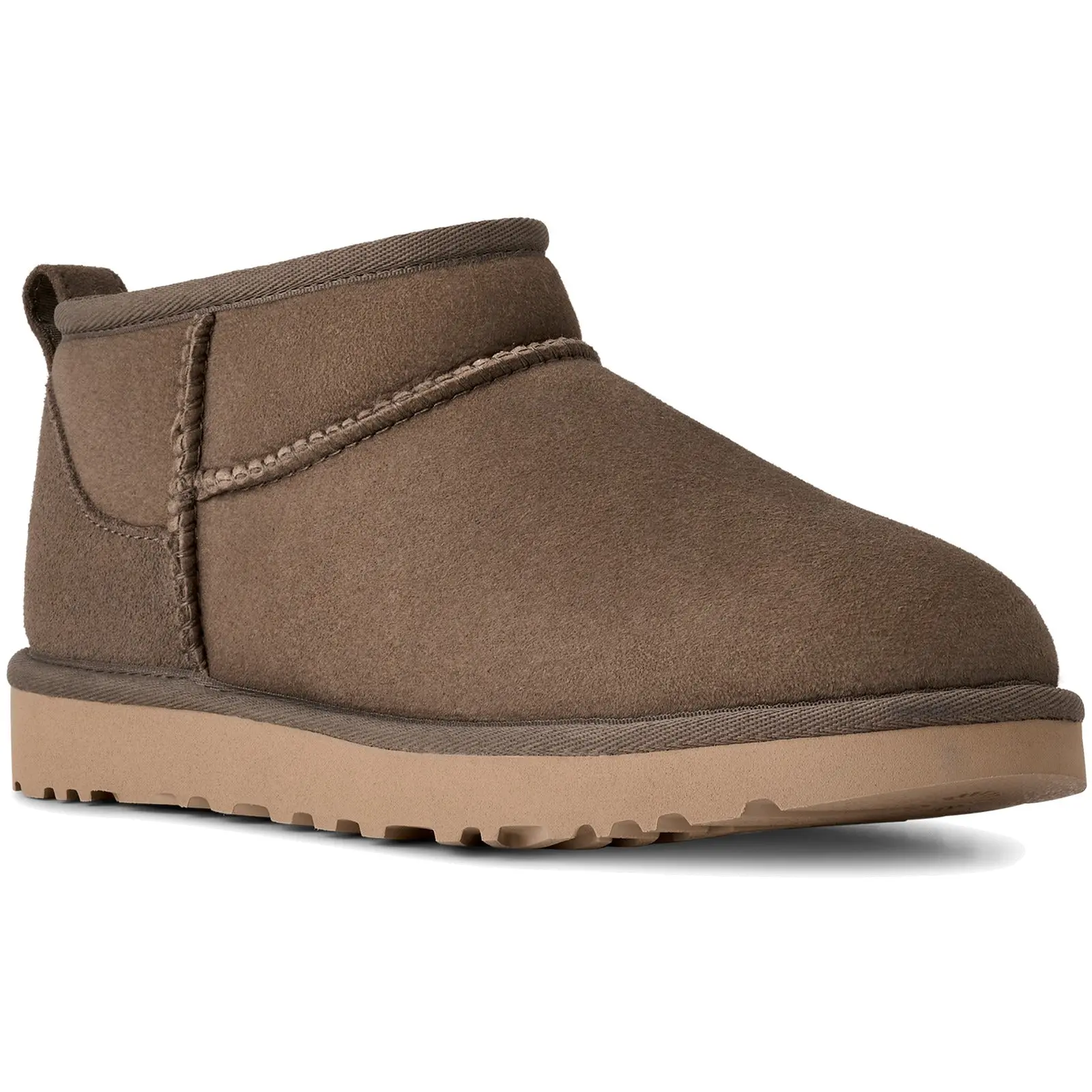 UGG Classic Ultra Mini Boot Dried Oregano Women's Boots, Authentic, Slip-on, Suede Upper, Comfortable Everyday Footwear, Fashion Lifestyle Trainers, Casual Walking Shoes