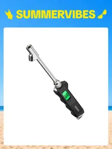 AstroAI Digital Tire Pressure Gauge, 230 PSI Heavy-Duty Dual-Head Stainless Steel Tool for Trucks & RVs, Backlit LCD & Flashlight, Car Tools, Semi Truck Accessories#SummerVibes