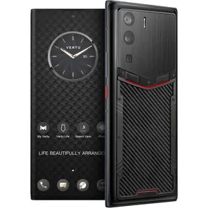 Metavertu Curve  Web 3.0 Carbon Fiber 5G Phone, Unlocked Android Smartphone, Secure Encrypted, Double Systems, 64MP Camera, 144Hz AMOLED Curved Display, Dual SIM, Fast Charge