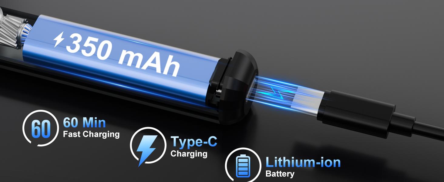 STREBITO Mini Electric Screwdriver Set, 67 in 1 Electric Precision Screwdriver - 50 S2 Magnetic Bits, 5 Torque Settings, 4 LED Lights, Electric Screwdriver Kit for PC Phone Laptop Camera Electronics