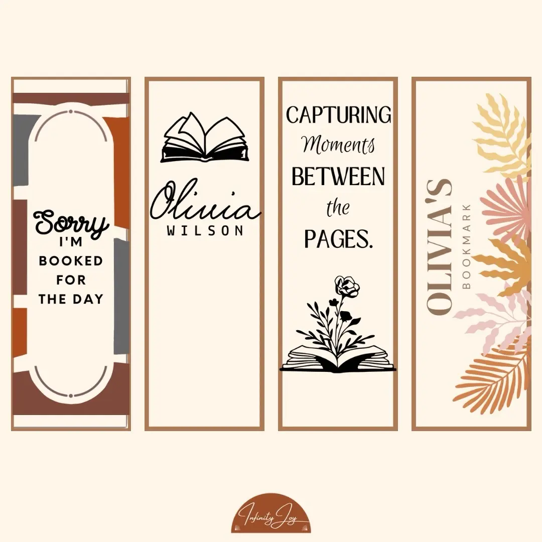 Personalized Acrylic Bookmarks for Bookworms