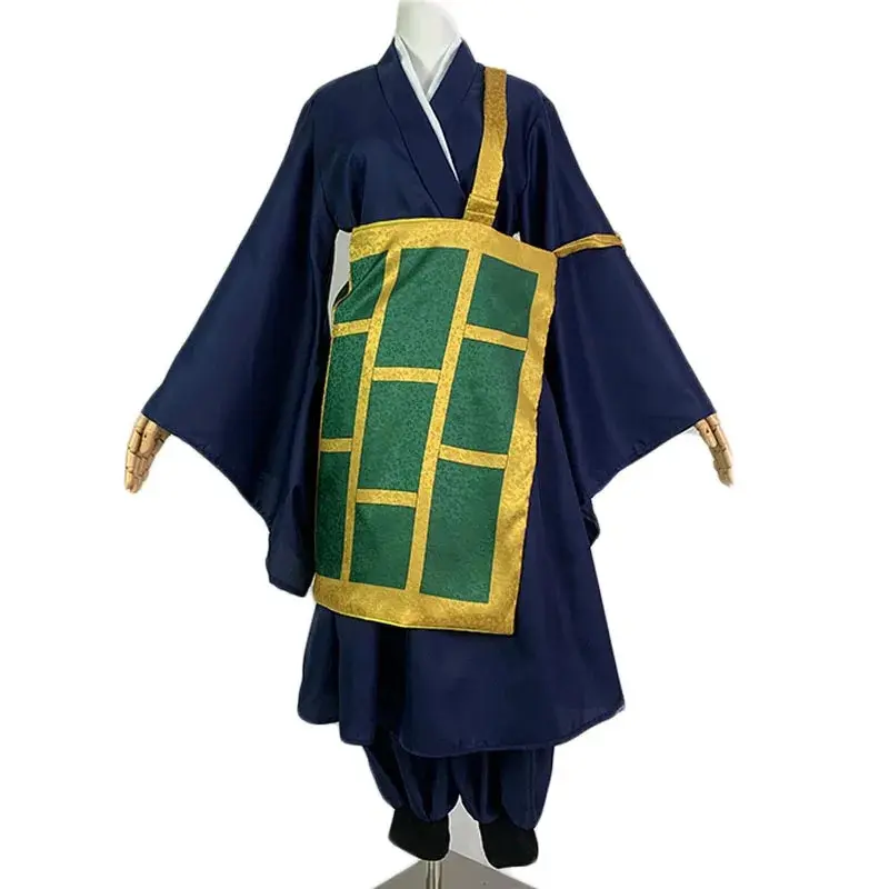 Geto Suguru Cosplay Costume Black Blue kimono School Uniform Anime Clothe Halloween Costumes For Women Man Halloween party