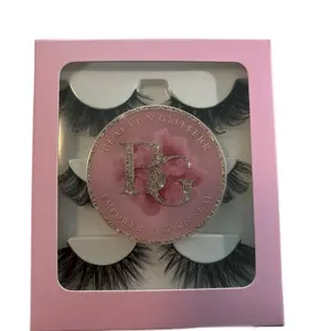 BNG TRIPLE LASH BOX - 3 Pairs of Lash Strips With Brushes & Applicator Eyelash Eyelashes