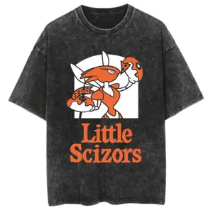 Vintage Tees, Little Scizors T-Shirt, Graphic Tees, Shirt, Unisex Anime Shirt, Menswear Womenswear Streetwear