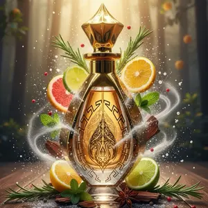 Blue Mist (M)/ oil base/ citrus fresh spicy aromatic woody musky