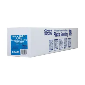 Berry Plastics 625904 4 mil 8 x 100 ft. Film Polyethylene Sheeting - Clear
