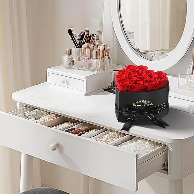 16 Preserved Flowers Rose Boka Birthday Gifts for Women Her Mom Wife Girlfriend Grandma on Valentines Mothers Day Christmas Anniversary Romantic