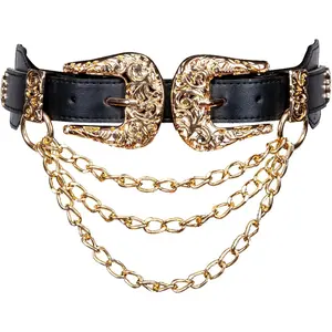 New Women’s Pearl Belt Elastic Waist Chain Belts Dress Jeans Bridal Bridesmaid Sexy Body White Wedding Beach Party