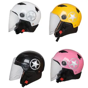 DOT-Certified Full Face Winter Motorcycle Helmet - Adjustable Fit, Anti-Fog Lens, Detachable Plush Fleece Thermal Neck Warmer, Multiple Colors, Cold Weather Protection for Electric Bike Riders