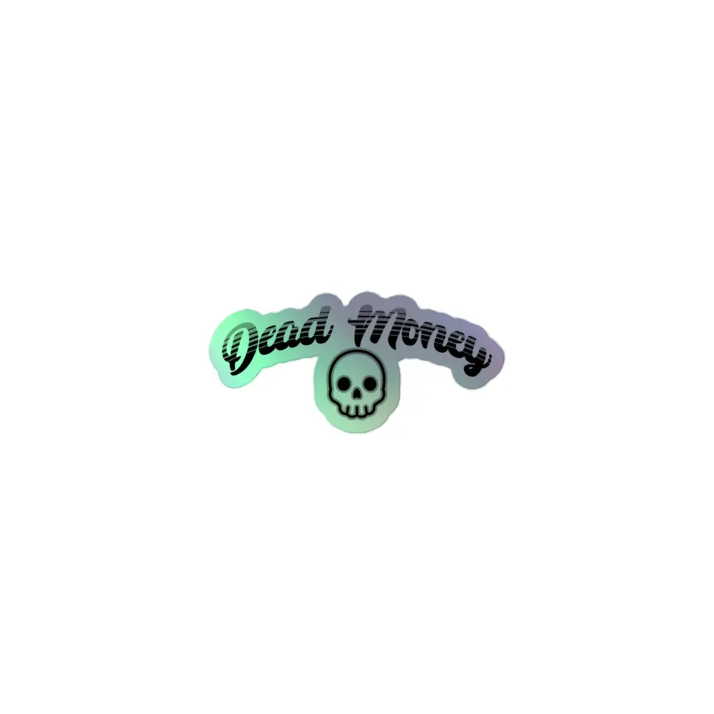 Holographic stickers "SKULLCANDY"