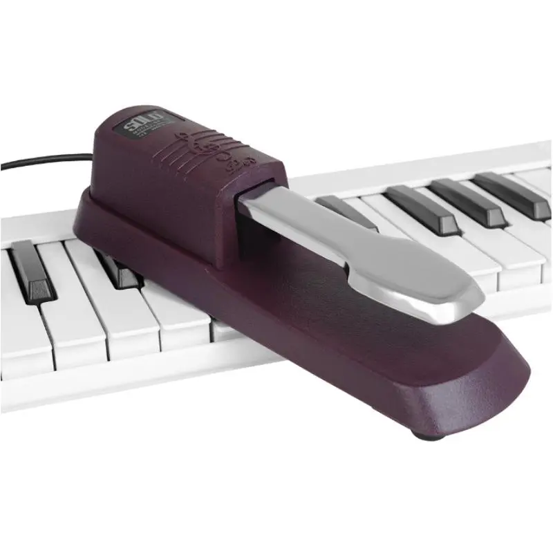 Electronic Piano Sustain Pedal, 1 Count Universal Keyboard Pedal Boost Volume & Enhance Resonance Instrument Accessories for Piano & Keyboard