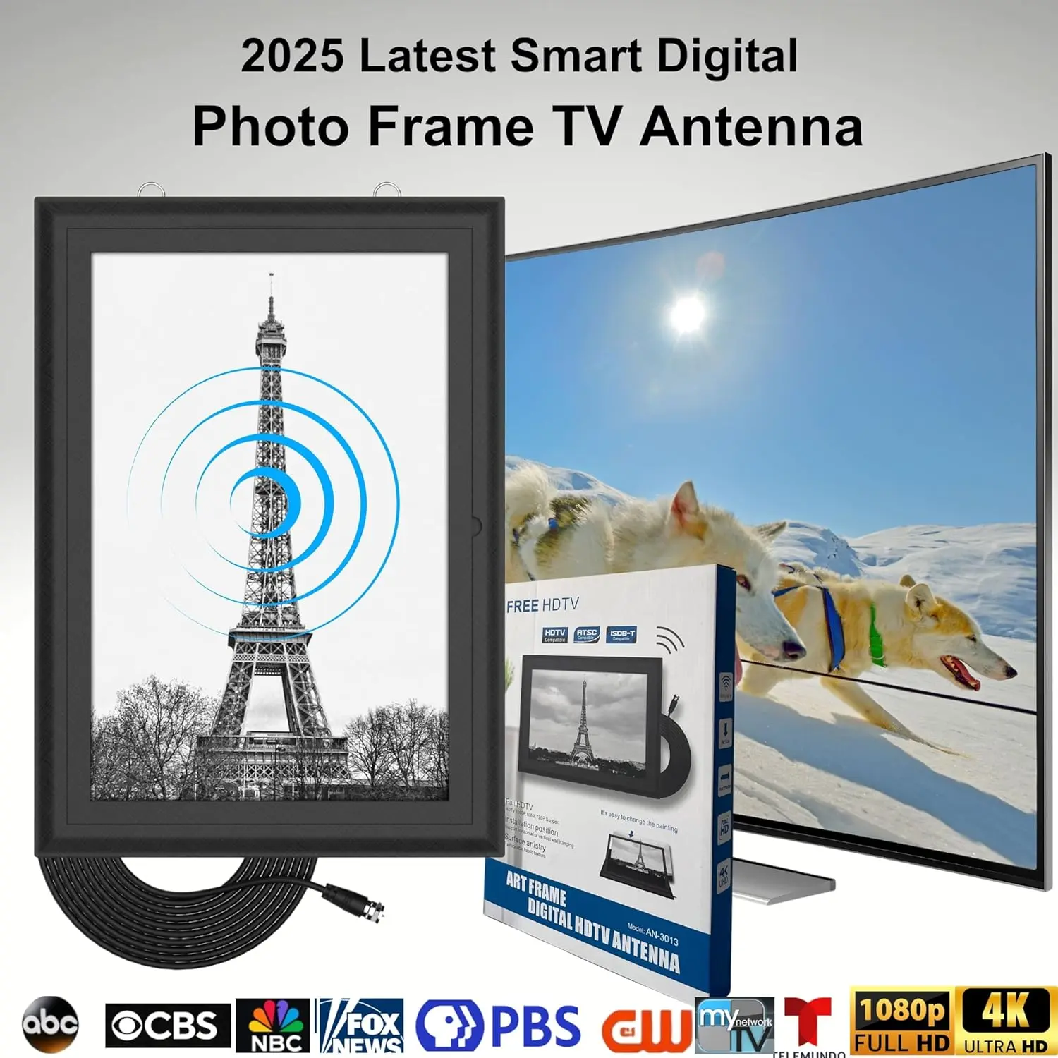 Photo frame antenna