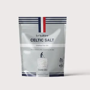 Le Saltier Celtic salt Grey Coarse Sea Salt 0.56lb Unrefined Sea Salt 100% organic Handcrafted