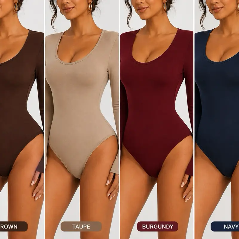 Women’s Seamless Shapewear Bodysuit – Tummy Control Breathable Women's