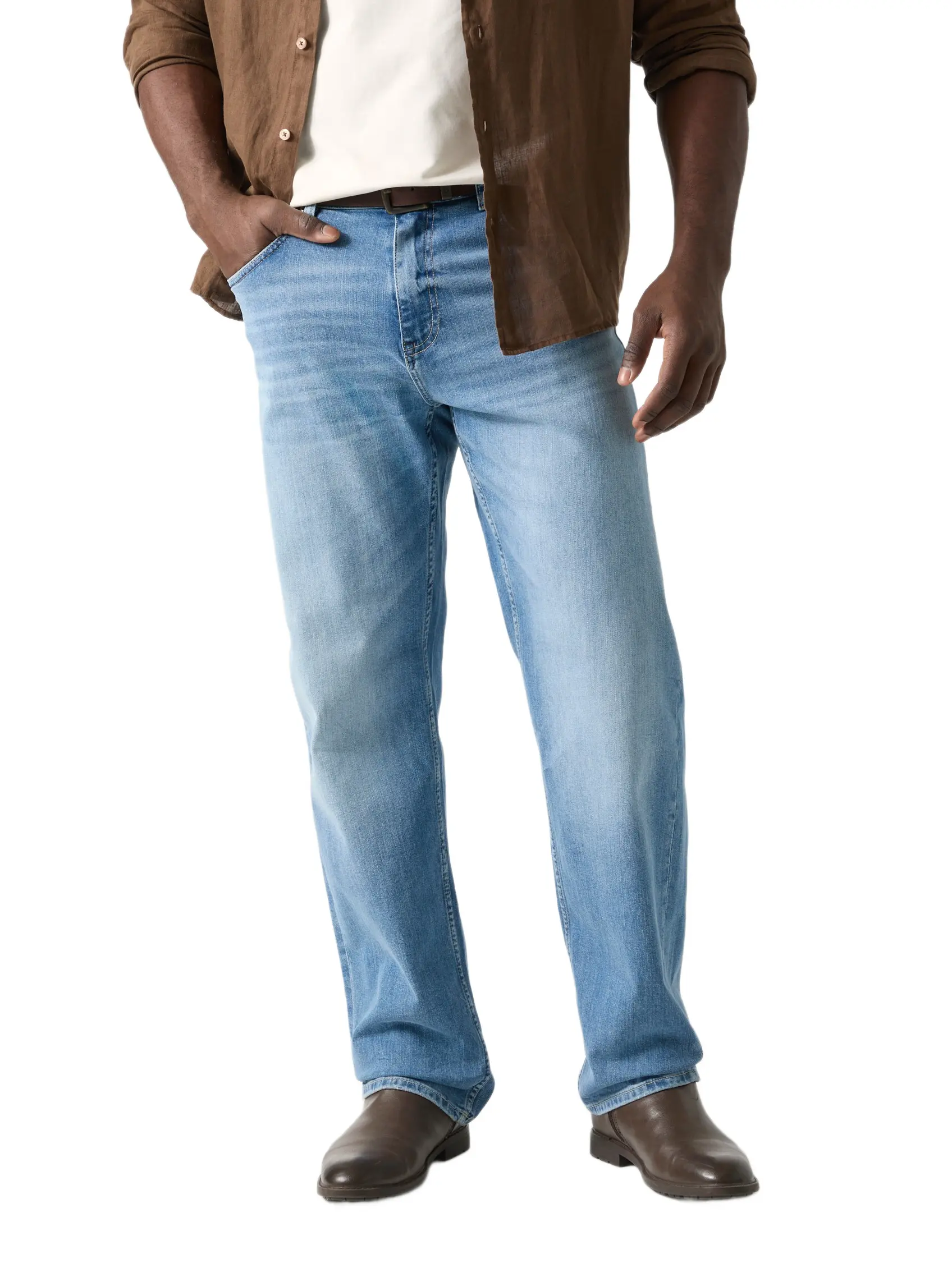 GUESS Male Damon straight jeans
