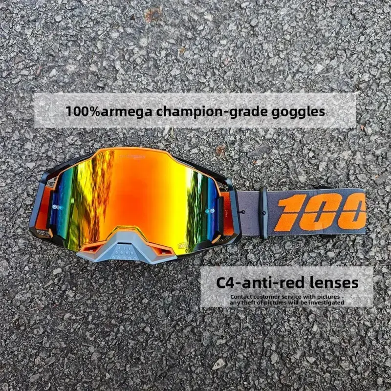 Quick Release Off-Road Motorcycle Helmet Goggles Outdoor Racing Tactical Windproof Visor Extension C1-blue Lenses Quick Release Off-Road Motorcycle Helmet Goggles Outdoor Racing Tactical Windproof Visor Extension C1-blue Lenses