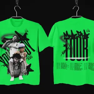 YoungB0y Tour Tee Retro Hip Hop Rapper Shirt, Unisex Streetwear Style for YoungBoy Fans, Laid-Back Vibe, Always in Style, Soft