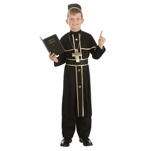 Boy's Deluxe Priest Costume