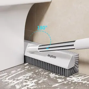 Double-Sided V-Shaped Crevice Brush - Extended Handheld Floor Gap Wall Cleaning Tool for Bathroom, Carpet, Wall, Gap & Low Places