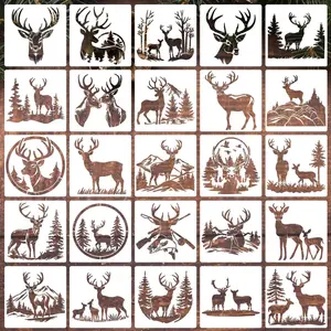 Stencils for Painting 6"  Stencils for    Stencil Draw Templates for  Wall Fabrics DIY Crafts