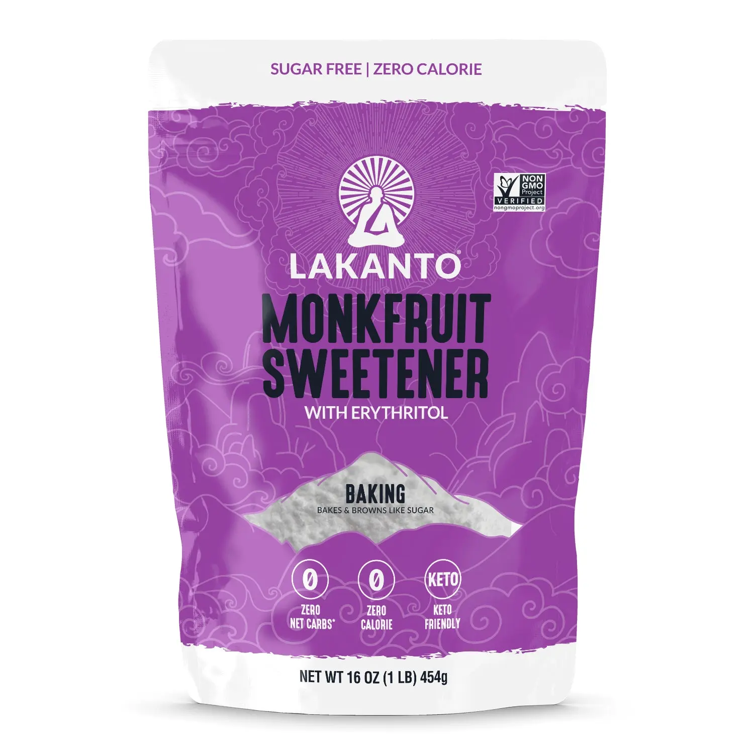 Lakanto Baking Monkfruit and Erythritol Sweetener - Baking Sugar Replacement Pancakes Healthy