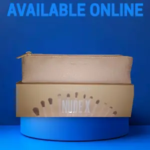 NUDE X BRUSH 12 SET - 12-Piece Brush Set in Nude Color, Ideal for Makeup Application, Available Online